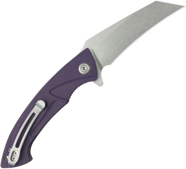 Kubey Anteater Nest Linerlock Purple Stonewash