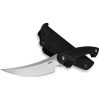 Kubey Scimitar Fixed Blade D2 Black Kydex