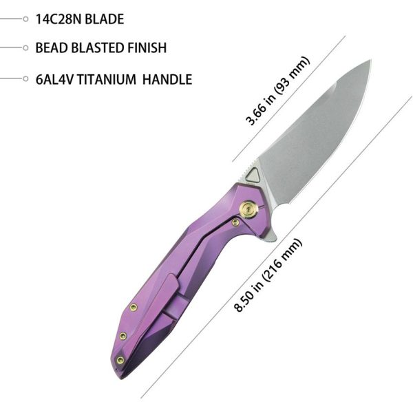 Nova Framelock Purple