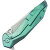 Nova Framelock Green Titanium