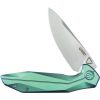 Nova Framelock Green Titanium