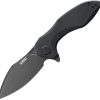 KUB236O.jpg Kubey Noble Linerlock Blackout G10