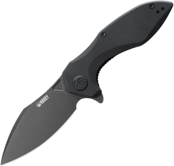 KUB236O.jpg Kubey Noble Linerlock Blackout G10