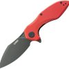 KUB236P.jpg Kubey Noble Linerlock Red G10