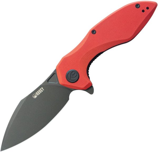 KUB236P.jpg Kubey Noble Linerlock Red G10