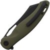 Kubey Drake Linerlock Green G10 AUS-10A