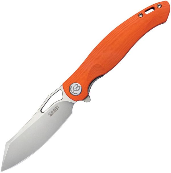 Kubey Drake Linerlock Orange G10 AUS-10A
