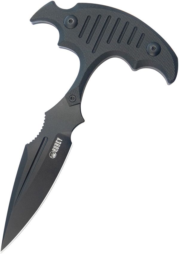 Kubey Medusa Push Dagger Black Stonewash