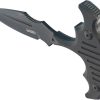 Kubey Medusa Push Dagger Black Stonewash