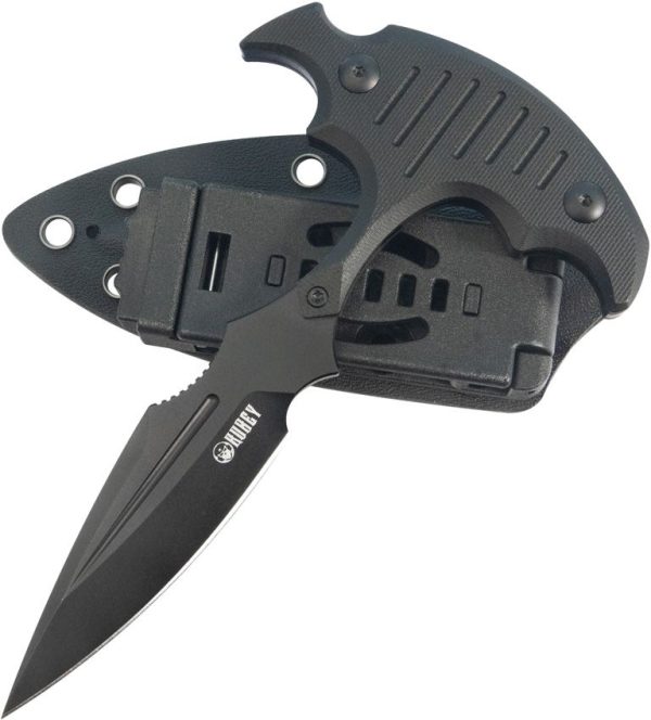 Kubey Medusa Push Dagger Black Stonewash