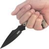 Kubey Medusa Push Dagger Tan G10 - 3.7 inch Blade
