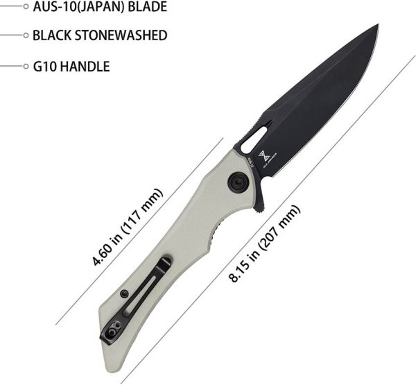 Raven Linerlock Ivory