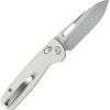 Kubey Bluff Axis Lock White G10 - 3.13 inch