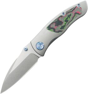 KB Knives Vertigo Framelock 3.13" S35VN Camo Carbon Folding Knife