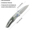 KB Knives Vertigo Framelock 3.13" S35VN Camo Carbon Folding Knife