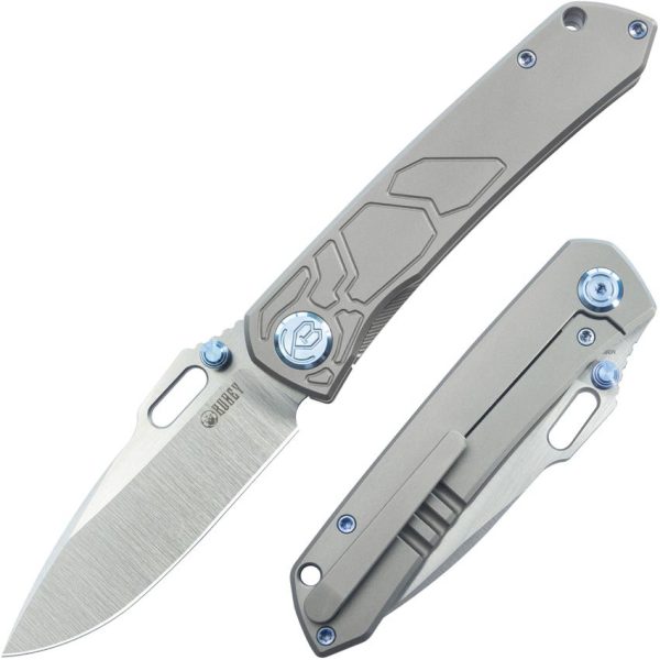Blackout Framelock Ti Gray