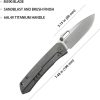Blackout Framelock Ti Gray