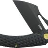 Kubey Sylow Framelock Black Titanium - Wharncliffe
