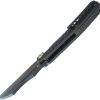 Kubey Sylow Framelock Black Titanium - Wharncliffe