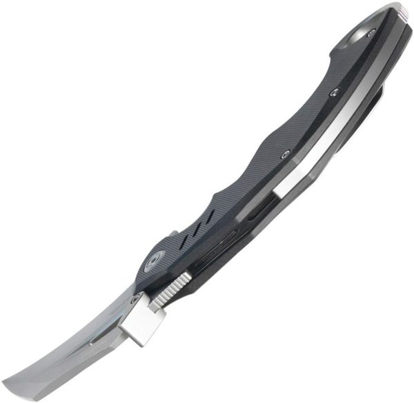 Kubey Wrath Karambit Linerlock Black G10