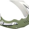 Kubey Wrath Karambit Linerlock - Green G10