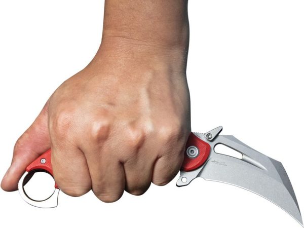 KUB261D_add_03.jpg Kubey Wrath Karambit Linerlock - Red G10