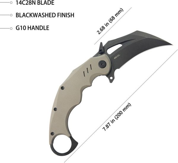 KUB261G_add_02.jpg Kubey Wrath Karambit Linerlock - Black/Tan