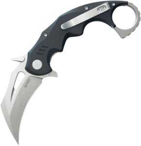 Kubey Mini Wrath Karambit - Black G10