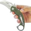 Kubey Mini Wrath Karambit - OD Green G10
