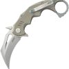 KUB262C.jpg Kubey Mini Wrath Karambit - Tan G10