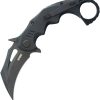 Kubey Mini Wrath Karambit - Black/Black