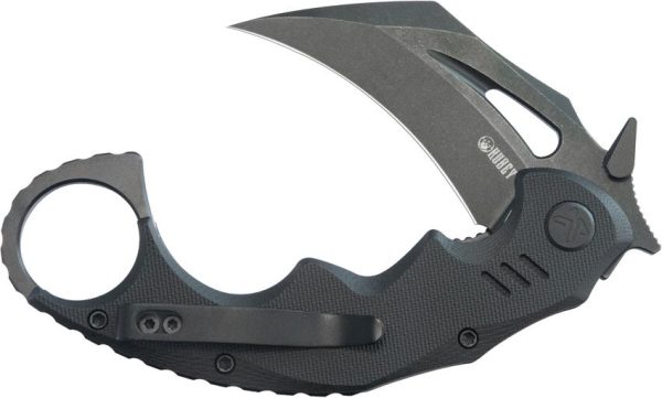 Kubey Mini Wrath Karambit - Black/Black
