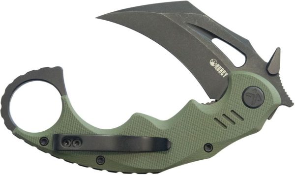 Kubey Mini Wrath Karambit - OD/Black