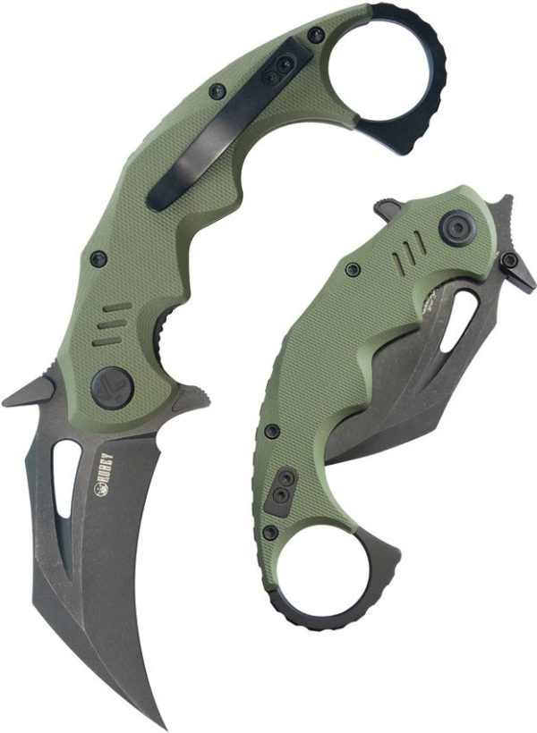 Kubey Mini Wrath Karambit - OD/Black