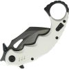KUB262I_add_01.jpg Kubey Mini Wrath Karambit Linerlock - White G10