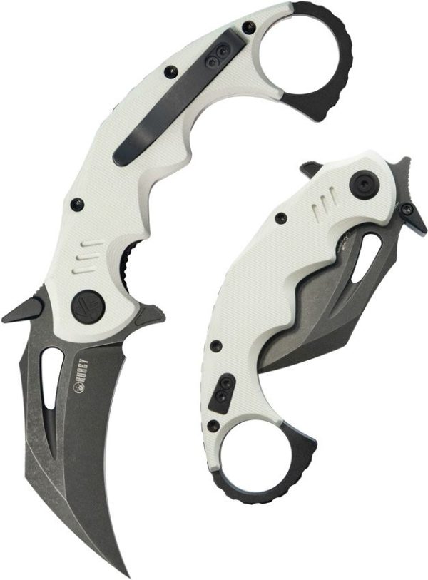 KUB262I_add_05.jpg Kubey Mini Wrath Karambit Linerlock - White G10