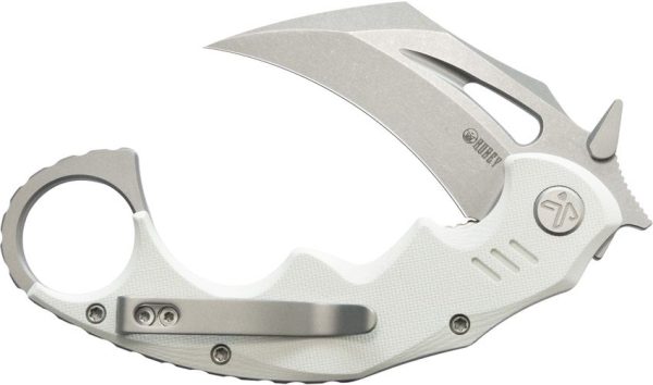 KUB262K_add_03.jpg Kubey Mini Wrath Karambit Linerlock - White Stonewash