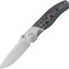 KUB266A.jpg KB Knives Velvet Snake Framelock 3.5" M390 Watermelon Sugar Camo