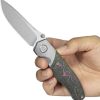 KUB266A_add_03.jpg KB Knives Velvet Snake Framelock 3.5" M390 Watermelon Sugar Camo