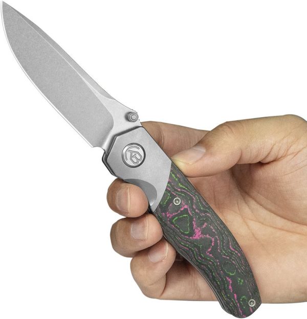 KUB266A_add_03.jpg KB Knives Velvet Snake Framelock 3.5" M390 Watermelon Sugar Camo