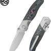 KUB266A_add_07.jpg KB Knives Velvet Snake Framelock 3.5" M390 Watermelon Sugar Camo