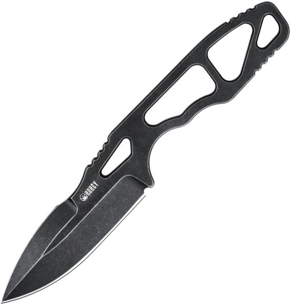 Kubey TAG Hydra Fixed Blade - Black Stonewash