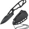 Kubey TAG Hydra Fixed Blade - Black Stonewash