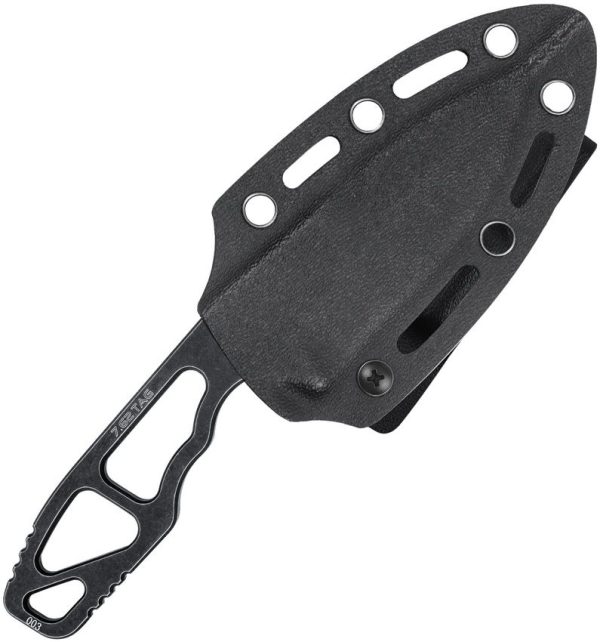 Kubey TAG Hydra Fixed Blade - Black Stonewash