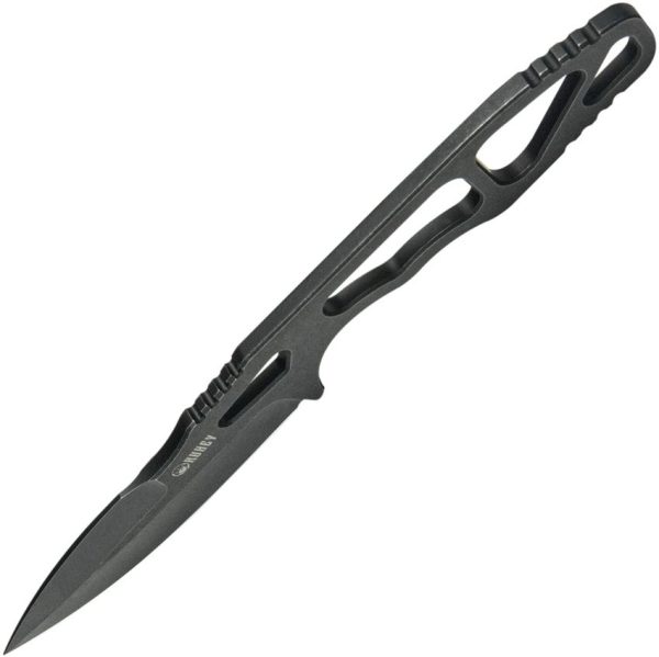 Kubey TAG Hydra Fixed Blade - Black Stonewash