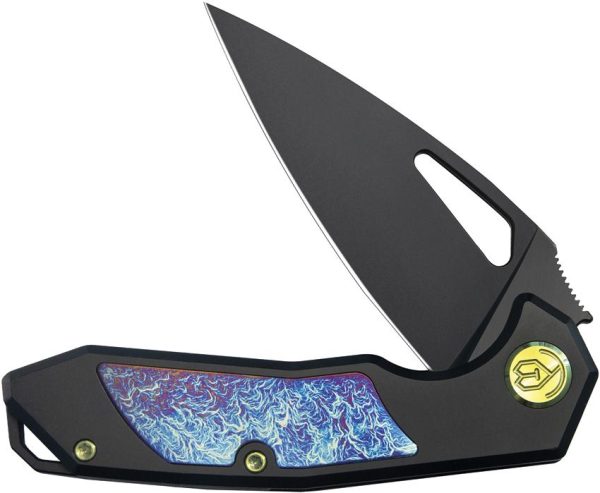 Coeus Framelock Black Ti