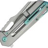 Kubey Atlas Framelock Gray Ti M390 Folding Knife