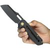 Kubey Atlas Framelock Black Ti M390 Folding Knife