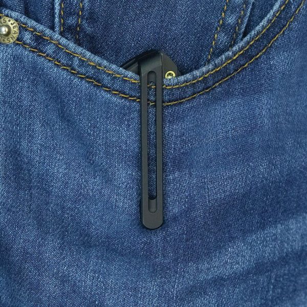 Kubey Atlas Framelock Black Ti M390 Folding Knife