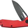 Kubey Vagrant Linerlock Red G10 AUS-10A Folding Knife